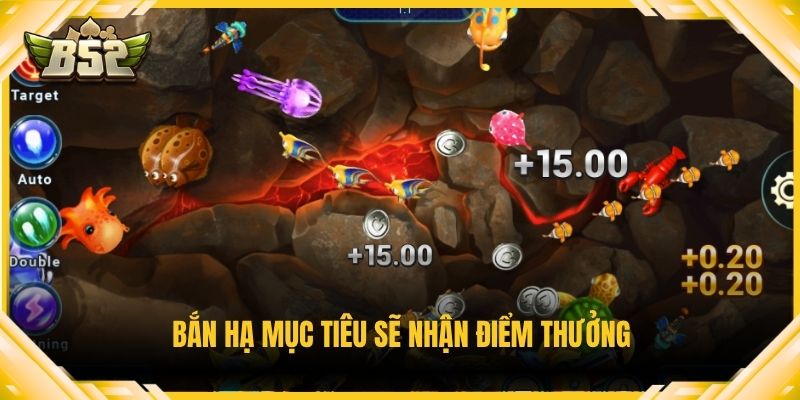 Bắn hạ mục tiêu sẽ nhận điểm thưởng