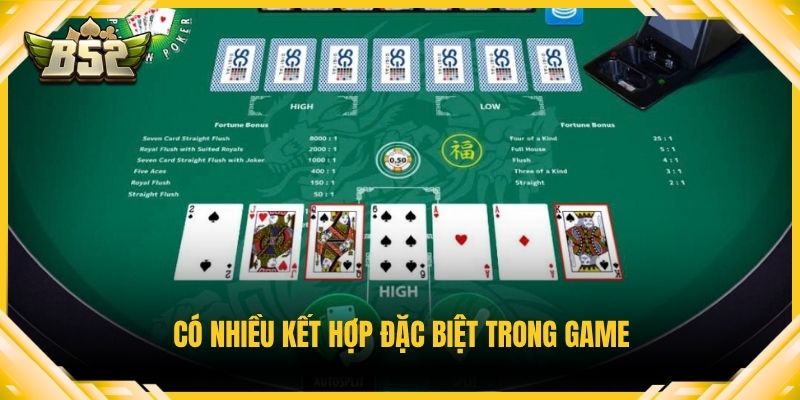 Có nhiều kết hợp đặc biệt trong game