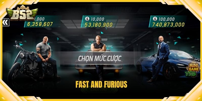 Fast and Furious
