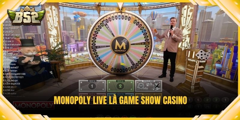 Monopoly Live là game show casino