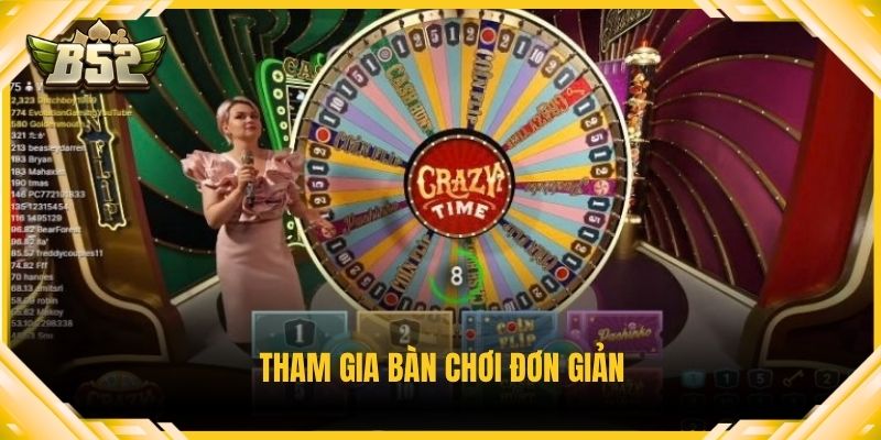 Tham gia bàn chơi đơn giản