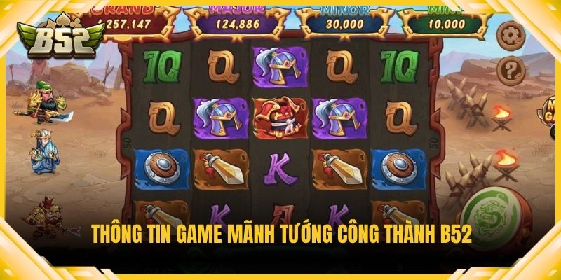 Thông tin game Mãnh tướng công thành B52
