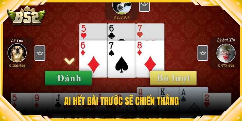 Ai hết bài trước sẽ chiến thắng