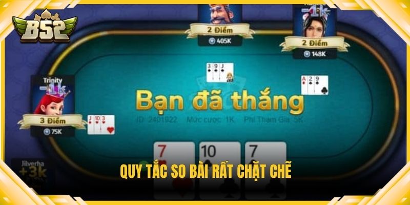 Quy tắc so bài rất chặt chẽ